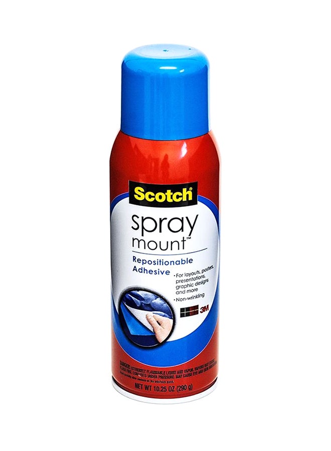 Scotch Spray Mount Glue, 10.25oz Clear