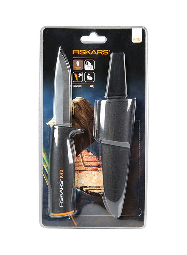 Fiskars Utility Knife Black/Silver