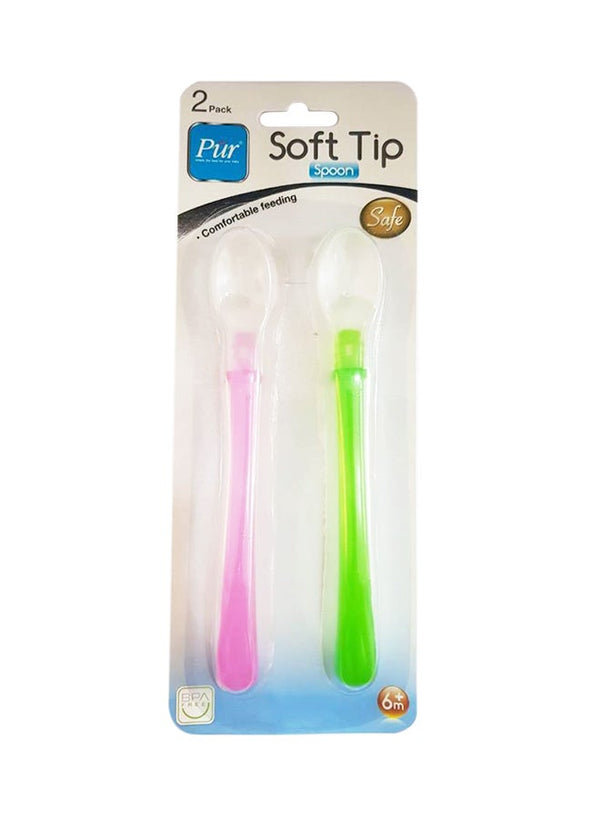 Pur 2-Piece Soft Tip Spoon Set