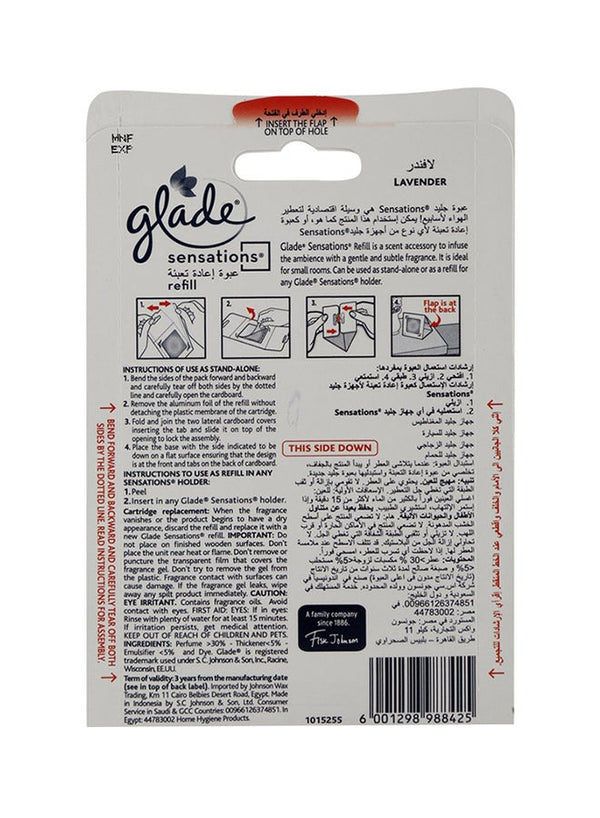 Glade Sensations Lavender Gel Refill Air Freshener