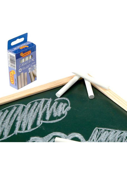 JOVI 10-Piece Classcolor Chalk Set - White