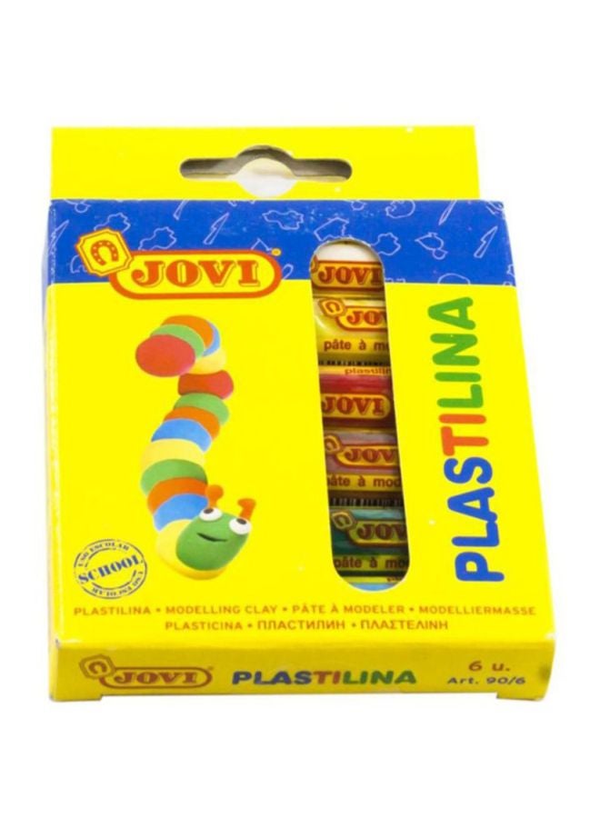 JOVI 6-Bar Plastilina Modelling Clay Set