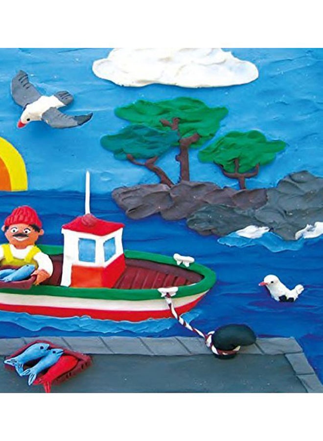 JOVI 6-Bar Plastilina Modelling Clay Set