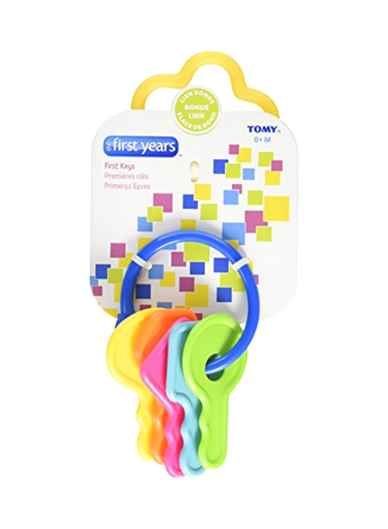 The FIRST Years Baby Teether Key, Multicolour