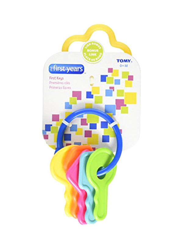 The FIRST Years Baby Teether Key, Multicolour