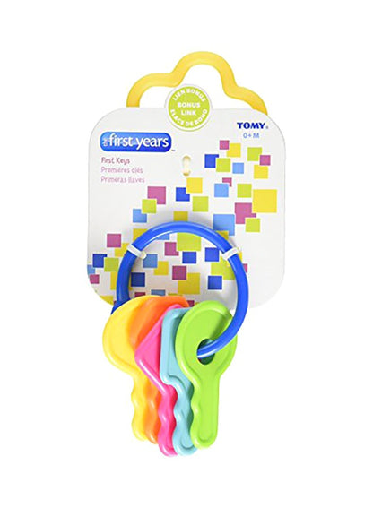 The FIRST Years Baby Teether Key, Multicolour