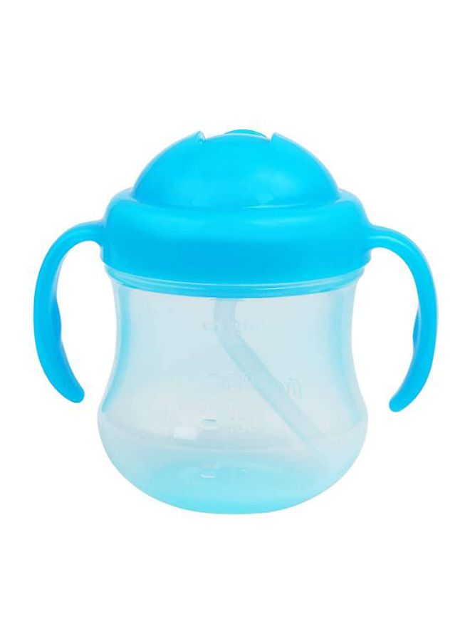 Pigeon MagMag Step 3 Straw Cup, 200 mL - Blue/Clear