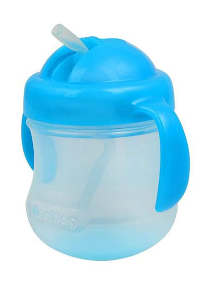 Pigeon MagMag Step 3 Straw Cup, 200 mL - Blue/Clear