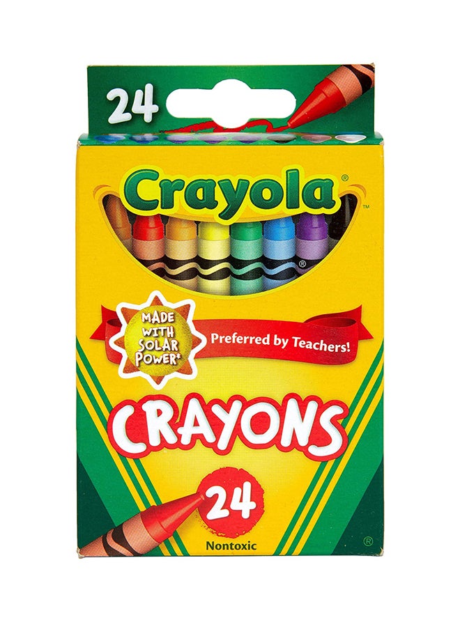 Crayola 24-Piece Crayon Set - Premium Quality Art Supplies