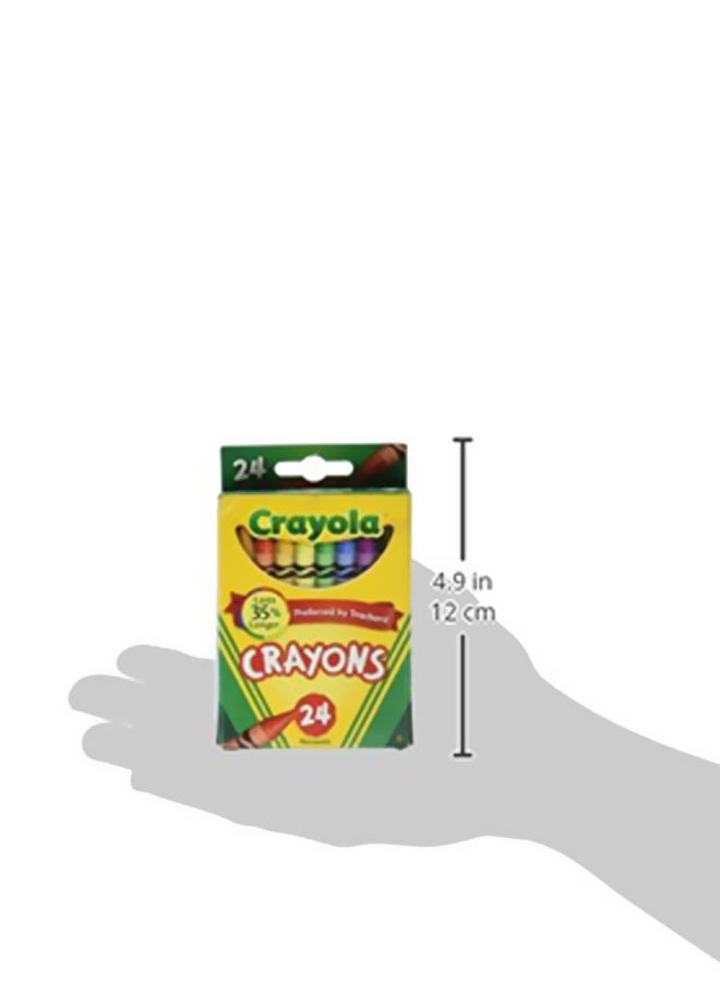 Crayola 24-Piece Crayon Set - Premium Quality Art Supplies