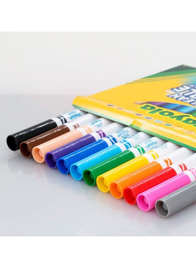 Crayola 12-Piece Ultra-Clean Washable Markers