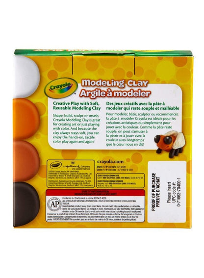 Crayola Modeling Clay Toy Multicolour