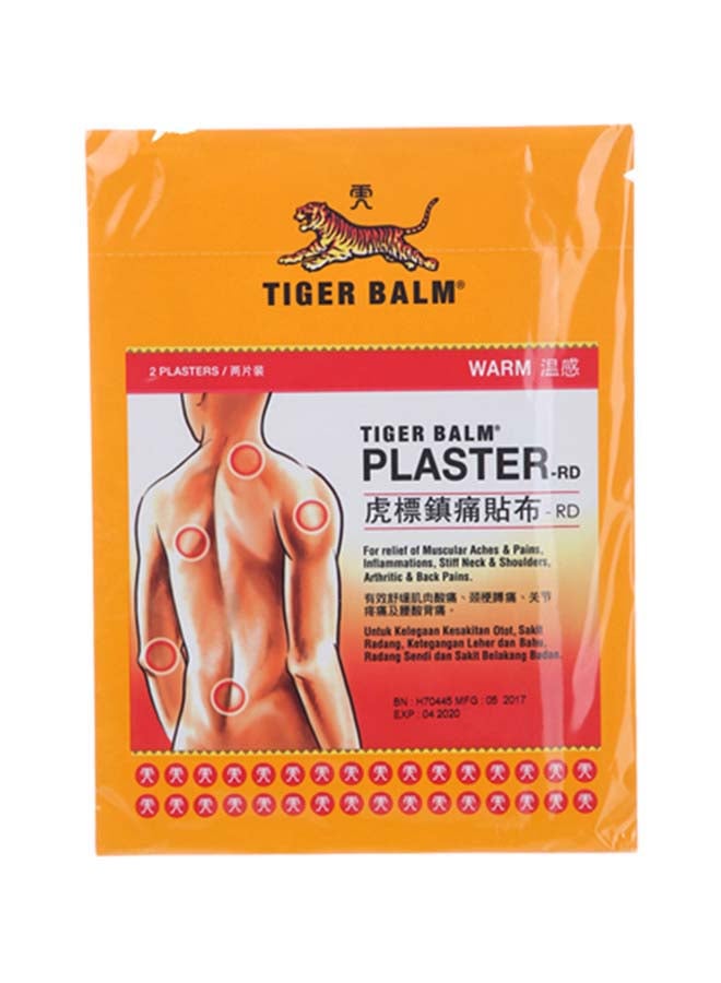 Tiger Balm New Warm Plaster - Effective Pain Relief
