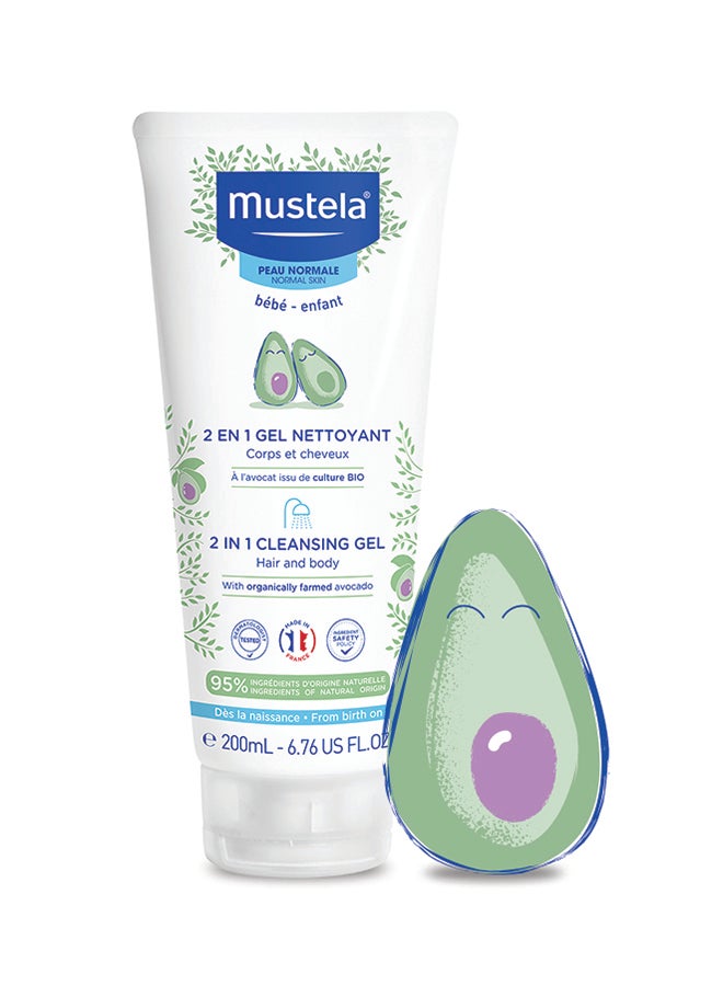 Mustela 2-In-1 Gentle Cleansing Gel for Babies