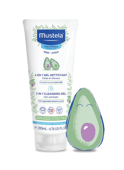 Mustela 2-In-1 Gentle Cleansing Gel for Babies