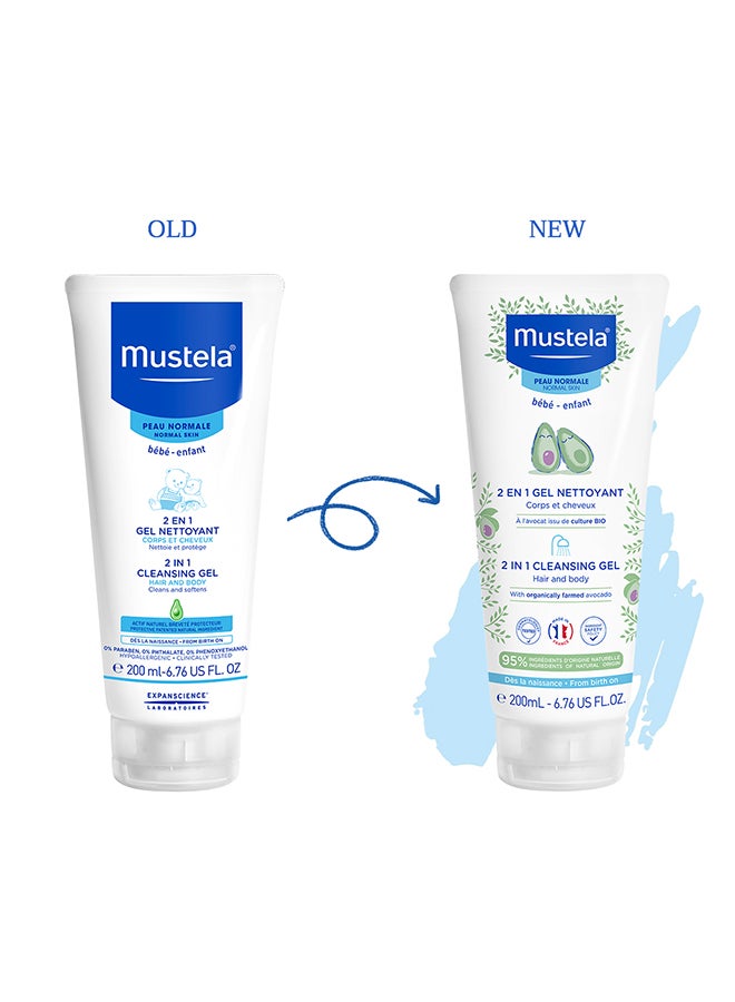Mustela 2-In-1 Gentle Cleansing Gel for Babies