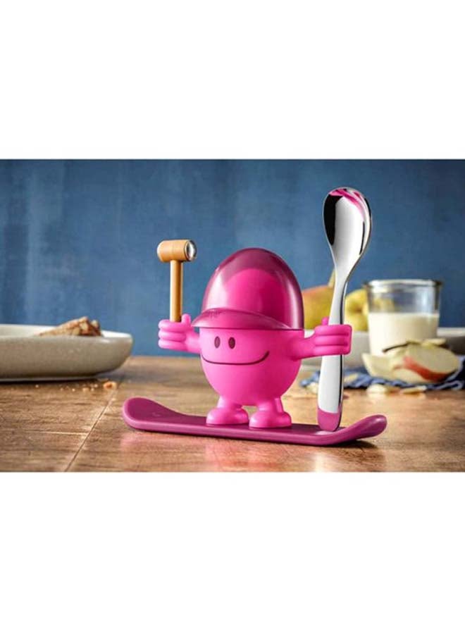 Multicolour Egg Cup with Spoon by WMF
