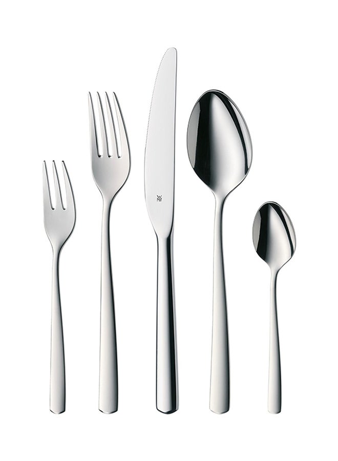 WMF 30-Piece Boston Cutlery Set Silver