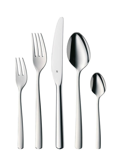 WMF 30-Piece Boston Cutlery Set Silver