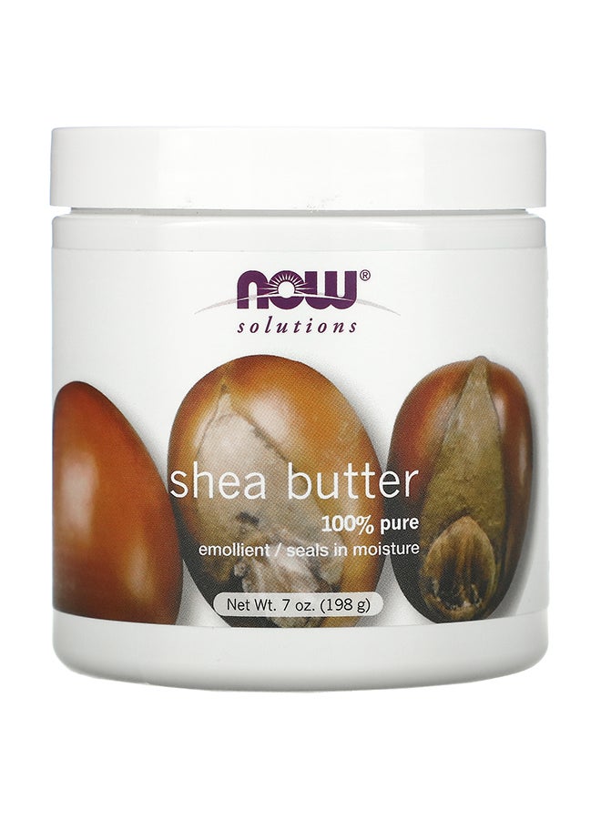 Now Foods Shea Butter Emollient 198g