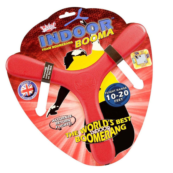 WICKED Assorted Indoor Booma Boomerang