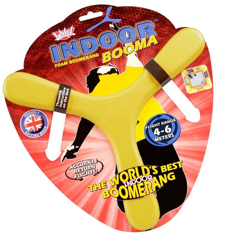 WICKED Assorted Indoor Booma Boomerang