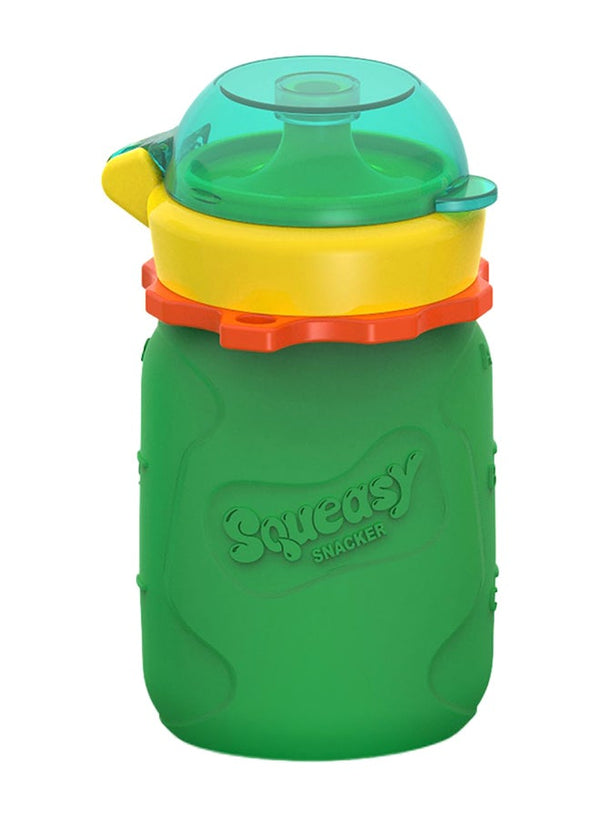 Squeasy 3.5oz Green Squeasy Snacker by Squeasy