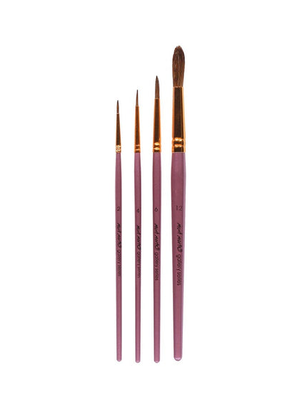 Mont Marte Watercolour Brush Set - Premium Art Tools
