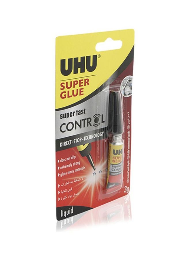 UHU Super Fast Control Glue, 3g - Premium Adhesive