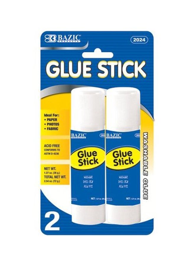 Bazic Jumbo Glue Stick White - Premium Office Supplies