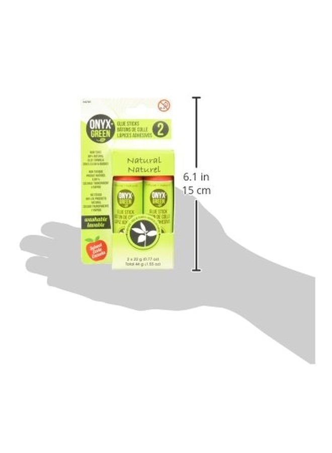Onyx & Green Non-Toxic Glue Stick Set
