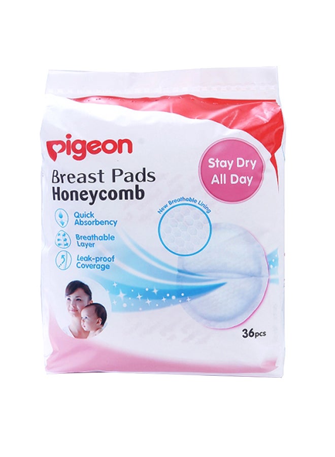 Pigeon 36-Piece Honeycomb Breast Pads Set
