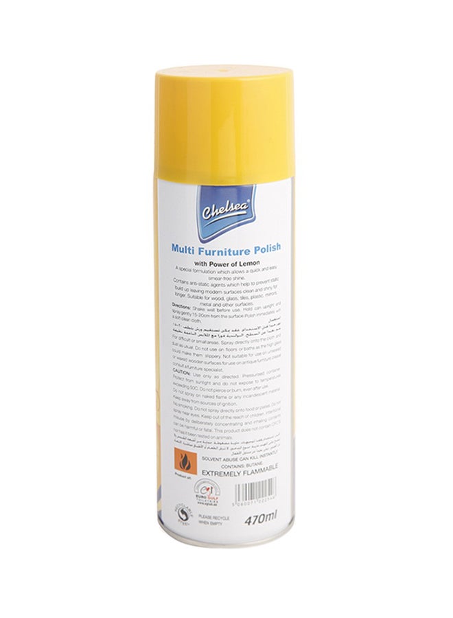 Chelsea Lemon Power Multi Furniture Polish 470ml