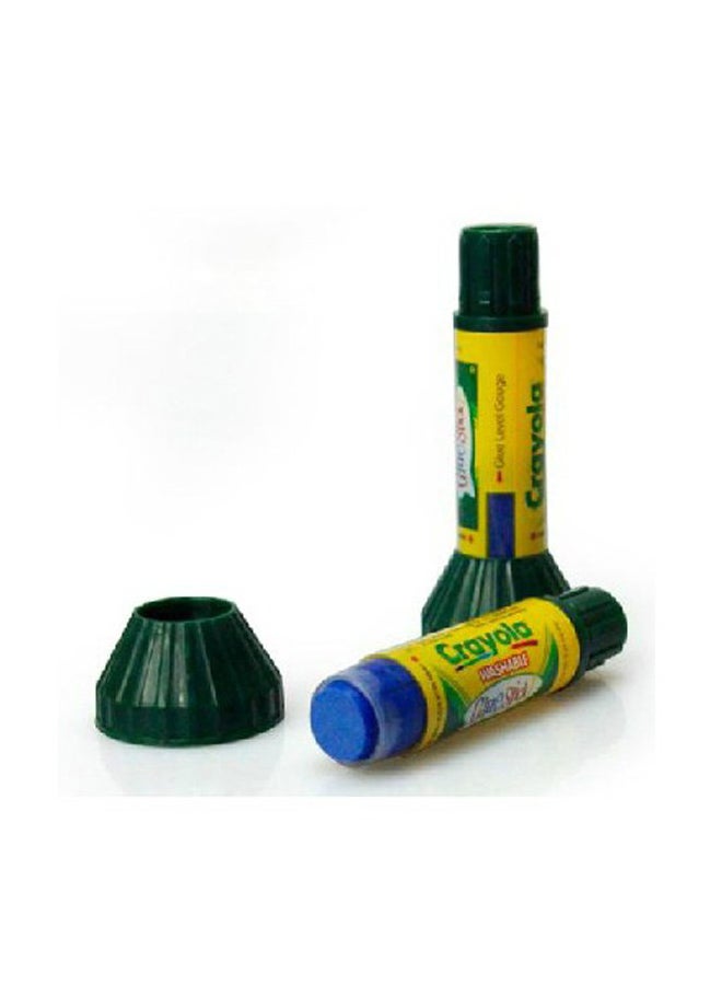Crayola 2-Piece Glue Stick Set Yellow/Black