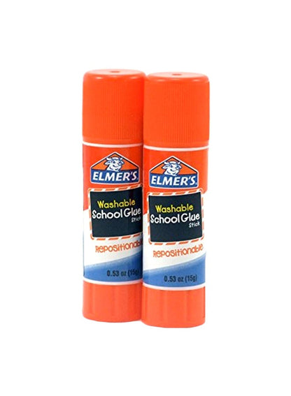 ELMER'S Washable Repositionable Glue Sticks