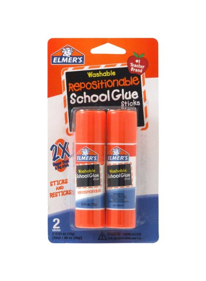 ELMER'S Washable Repositionable Glue Sticks