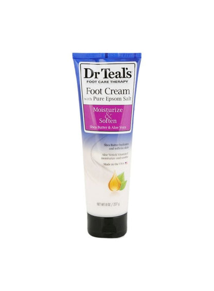 Dr Teal's Shea Butter Aloe Vera Foot Cream 227g