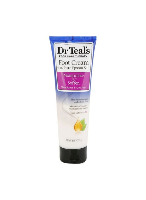Dr Teal's Shea Butter Aloe Vera Foot Cream 227g