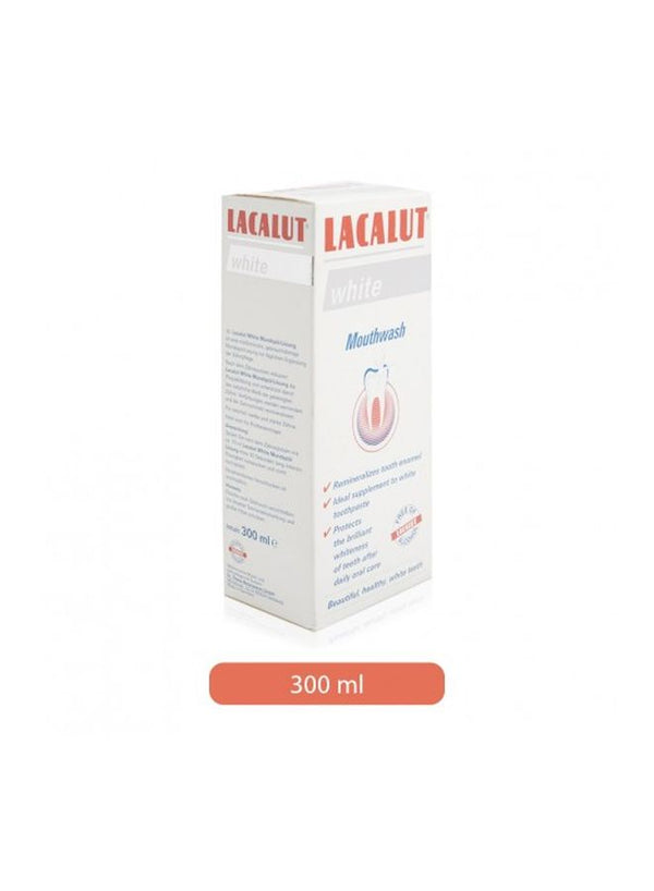 LACALUT White Mouthwash 300ml