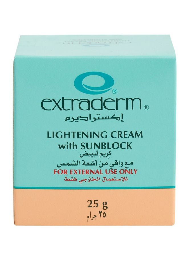Extraderm Lightening Cream With Sunblock SPF20