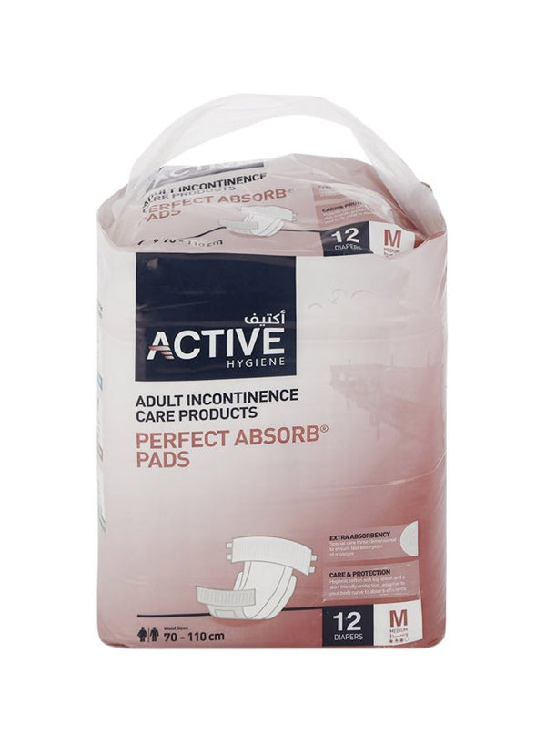 Premium Incontinence Absorb Pads by Active Hygiene