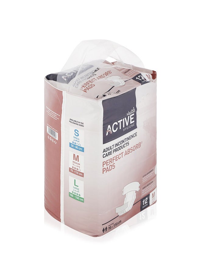 Premium Incontinence Absorb Pads by Active Hygiene