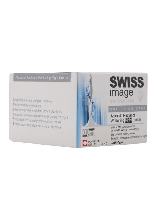 SWISS Image Absolute Radiance Whitening Night Cream