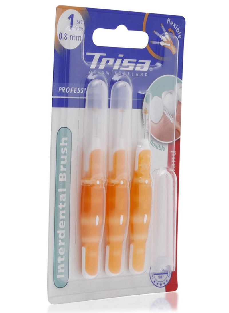 TRISA Interdental Brush Orange/White