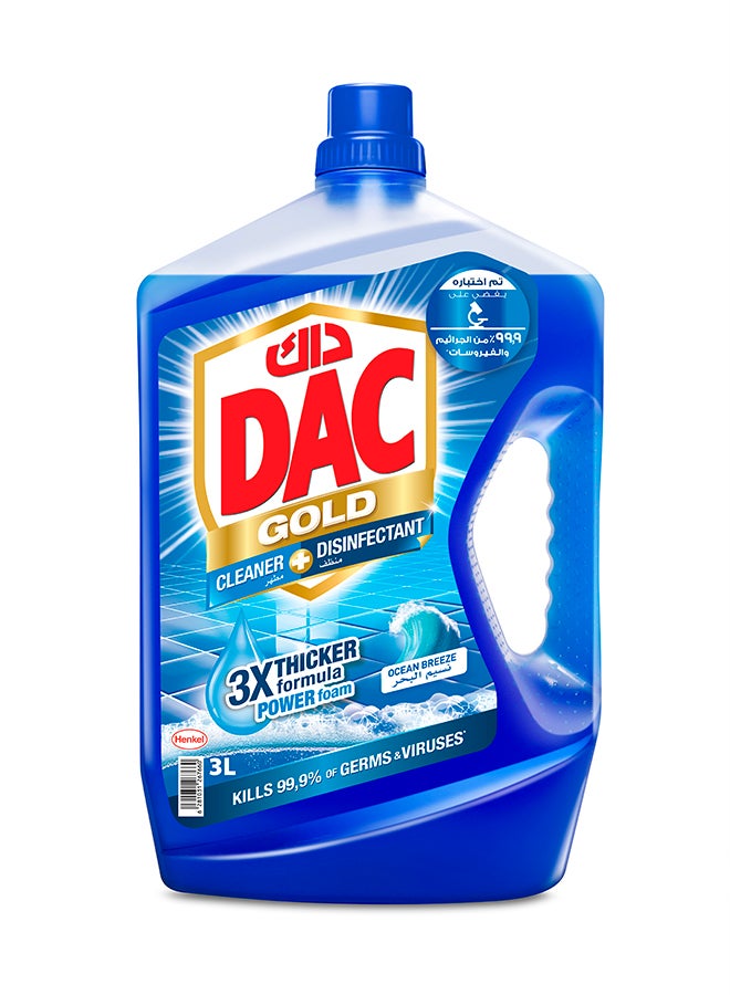 Dac Gold Multi-Purpose Disinfectant Cleaner 3L