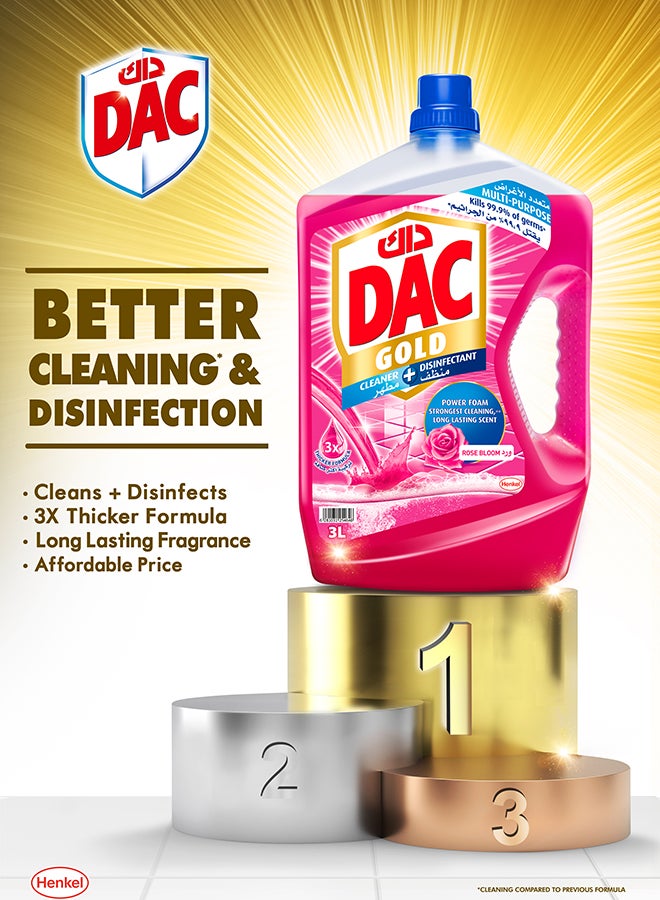 Dac Gold Multi-Purpose Disinfectant Cleaner 3L