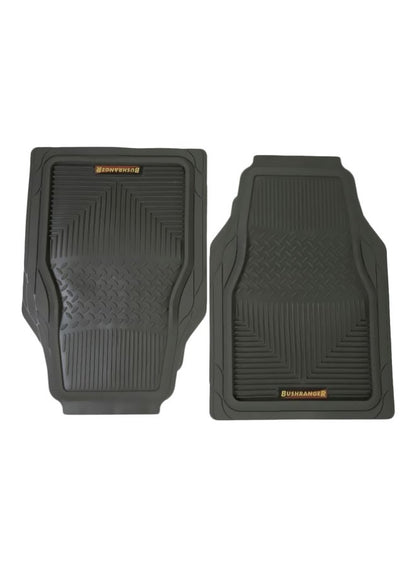 Bushranger 2-Piece Car Front Mud Tamer Mat