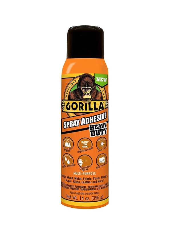 Gorilla Heavy Duty Spray Adhesive Orange