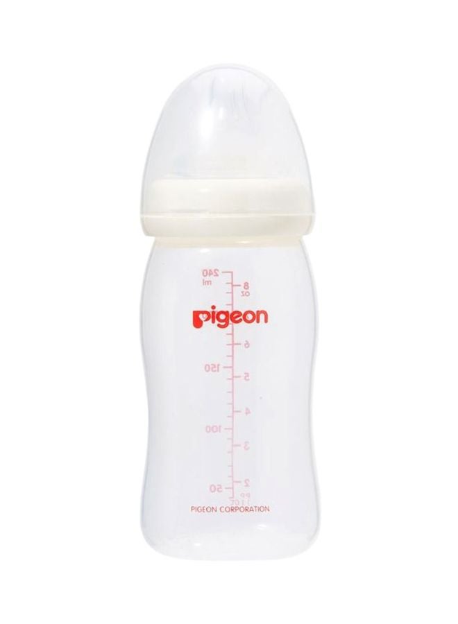 Pigeon SofTouch Plastic Feeding Bottle 240 mL