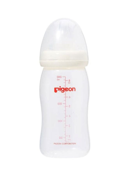 Pigeon SofTouch Plastic Feeding Bottle 240 mL